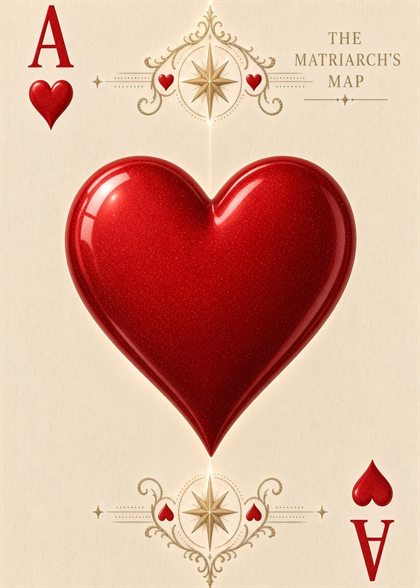 Ace of Hearts, The Search for Love, cream deck